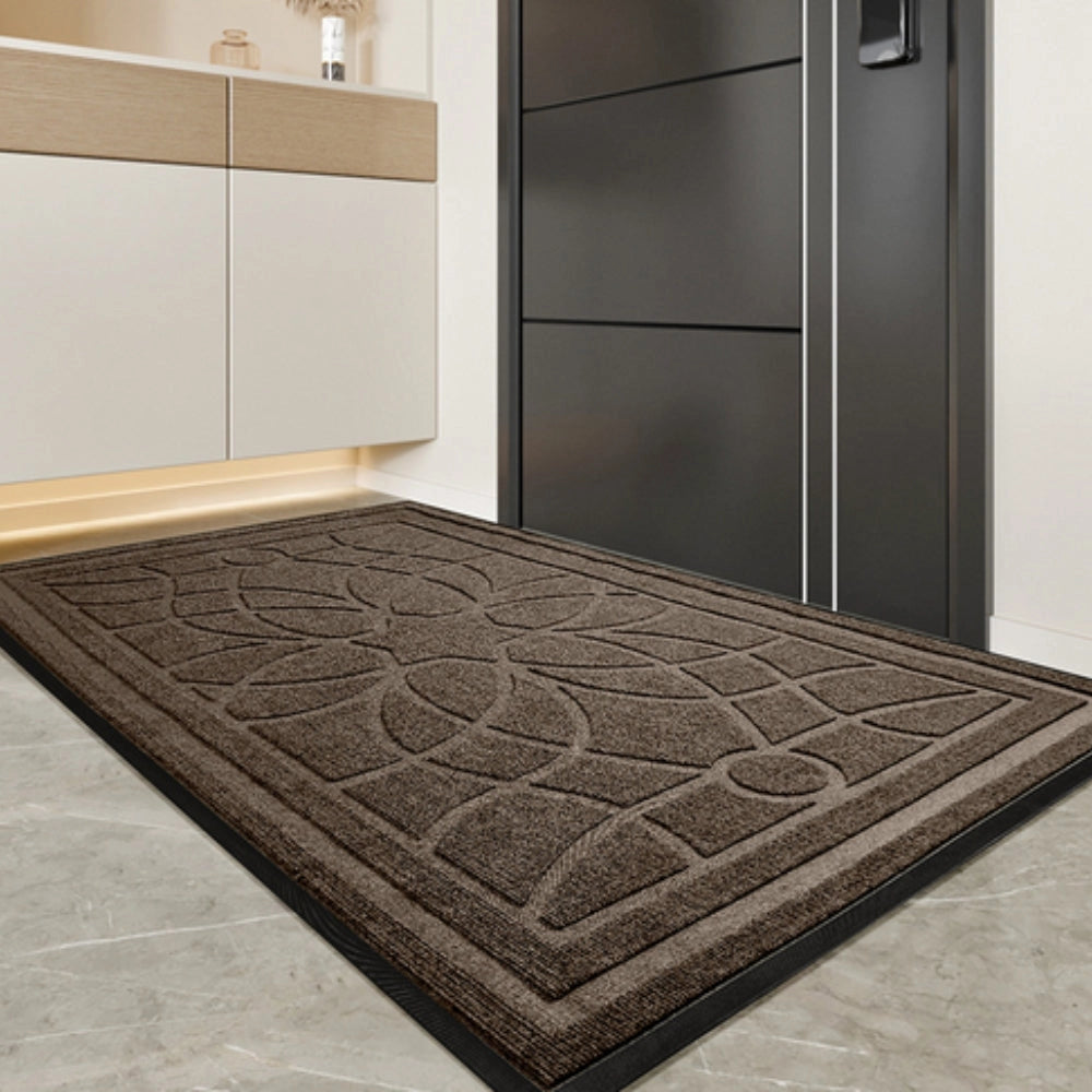Tapis de sol ergonomique antidérapant de luxe bleu marine anti-fatigue