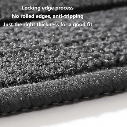 Tapis de sol ergonomique antidérapant de luxe bleu marine anti-fatigue