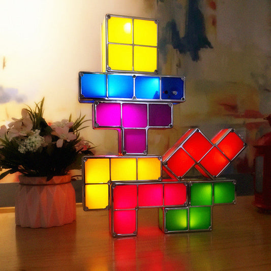 Tetraglow | Lampe de table LED modulaire empilable