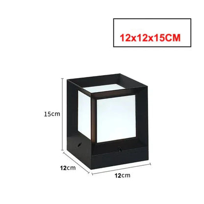 PillarGlow – Lampe de sol extérieure pour portails