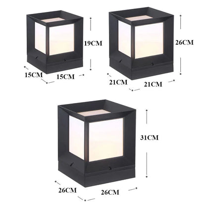 Floroux – Lampe de colonne extérieure pour éclairage d'entrée