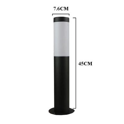 Floroux - Lampe de jardin en acier inoxydable