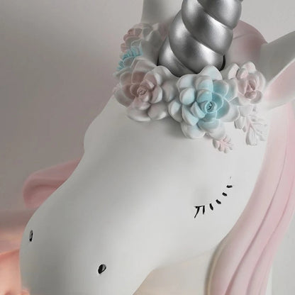 Lampe murale licorne magique pour enfants – Lumière ludique et chaude