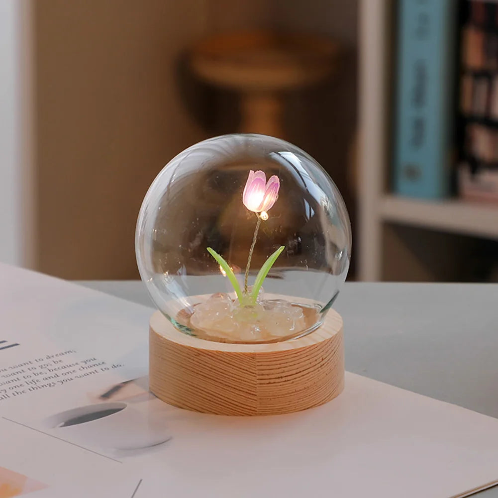 Floroux - Lampe de bureau Tulipe