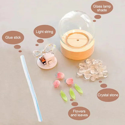 Floroux - Lampe de bureau Tulipe