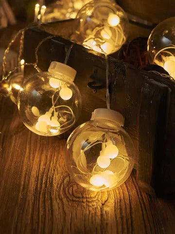 Floroux | Chaîne lumineuse solaire à bulles