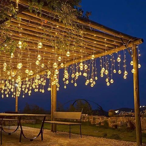 Floroux | Chaîne lumineuse solaire à bulles