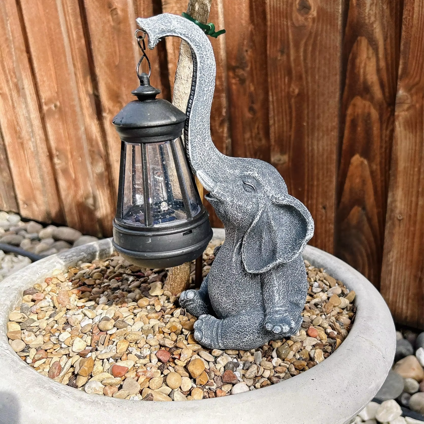 TwinkleTrunk | Moderne & écologique lampe de jardin solaire