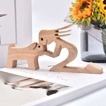 Animaux en bois danois Ornements