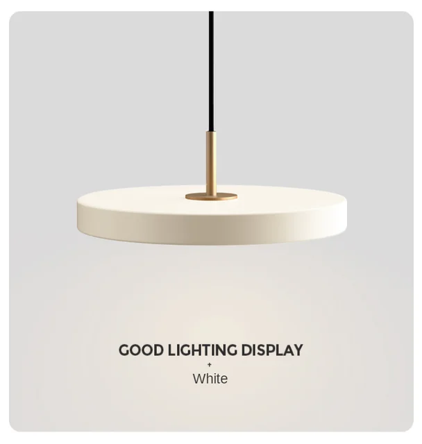 Floroux - UFO Métal Lampe Pendante LED