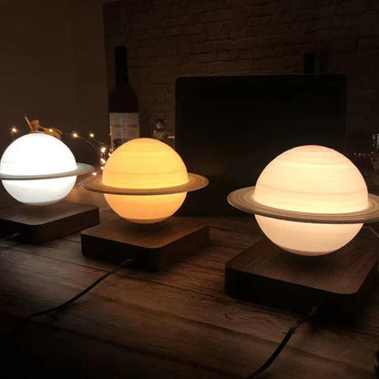 Floroux | Lampe de chevet Saturne flottante