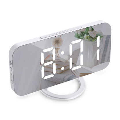 Réveil LED numérique miroir