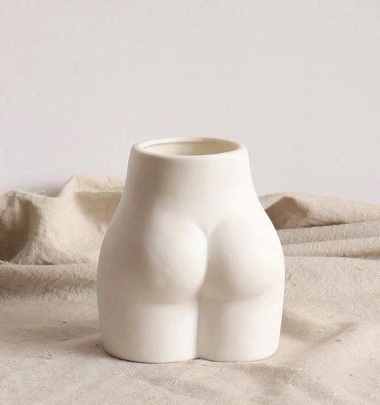 Floroux ceramic vases with human design | Minimalist art object | Home & office decor