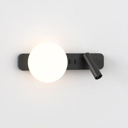 Floroux - Élégante lampe de lune d'ambiance applique