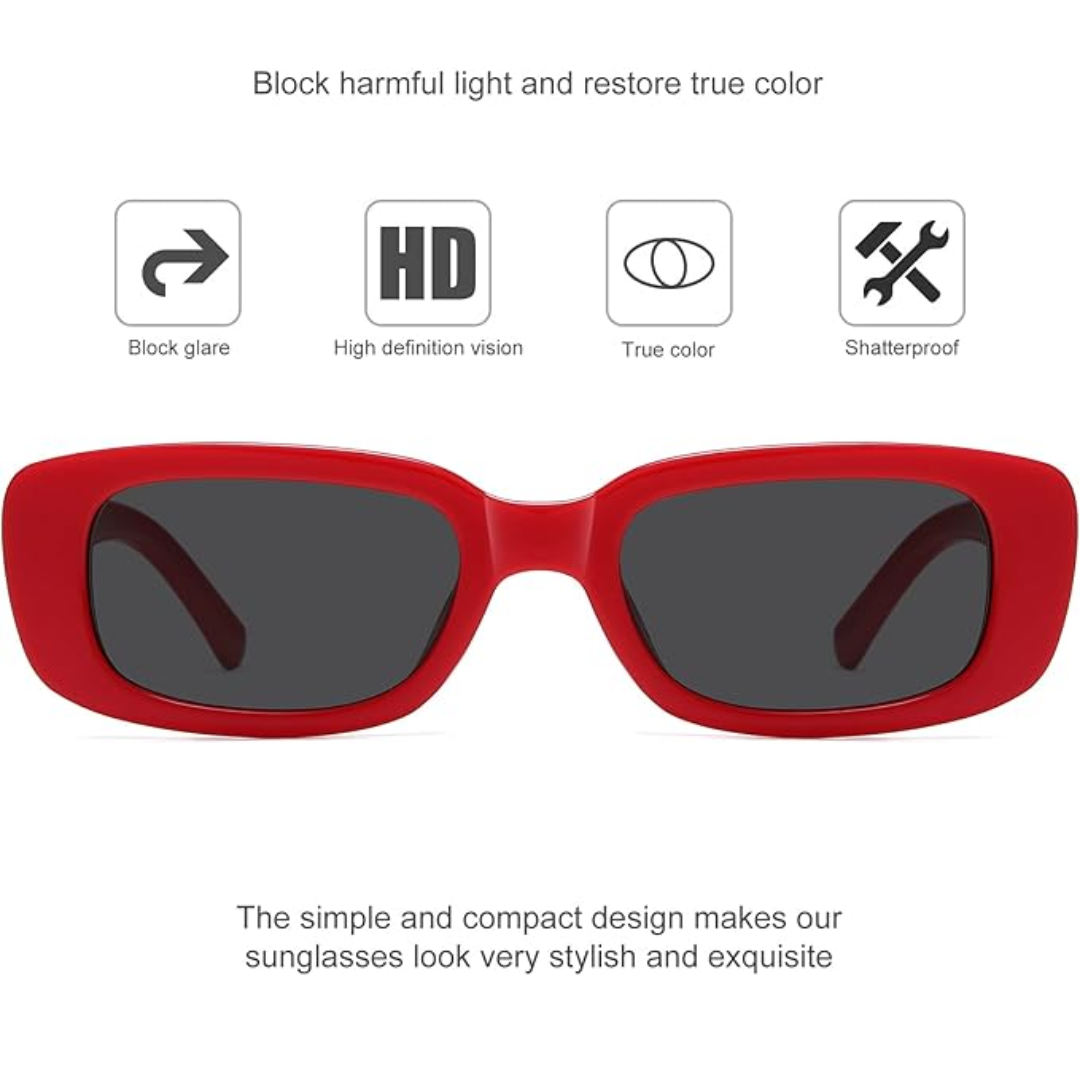 AriaLens – Lunettes de soleil rétro Y2K élégantes