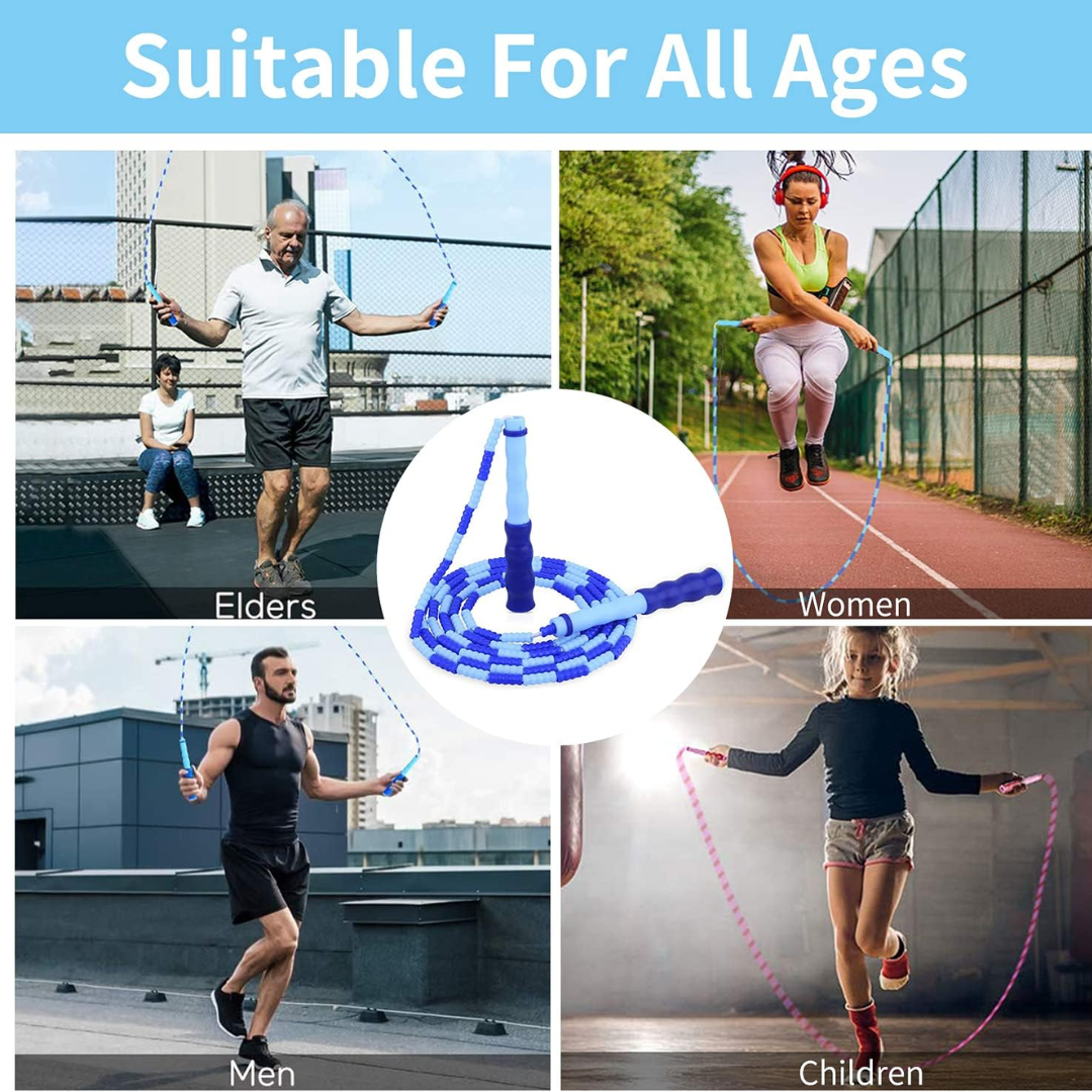 FlexiRope – Corde à sauter à perles réglable pour fitness