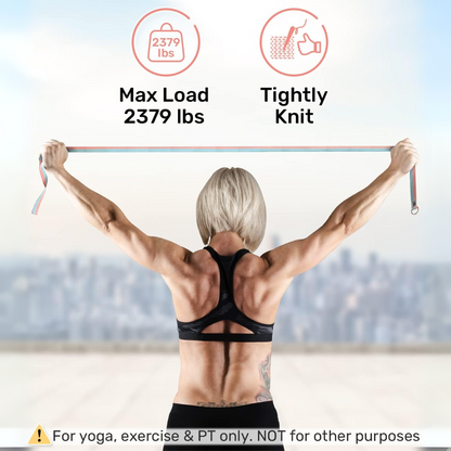 FlexFit – Band de yoga ajustable avec D-Ring