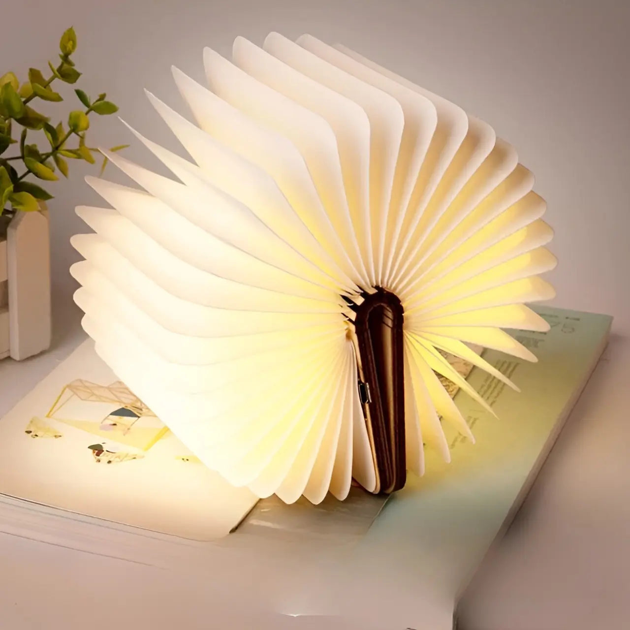 Floroux | Lampe de lecture LED sans fil pliable