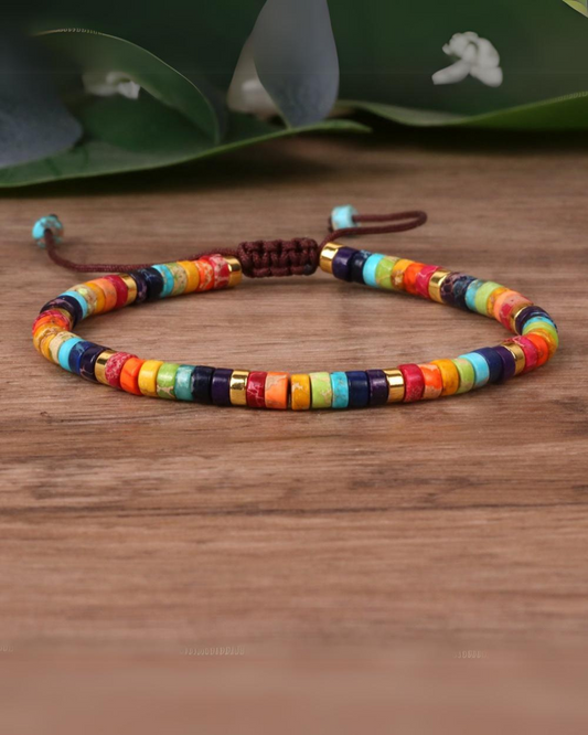 ChakraBalance Bracelet – Bracelet Élégant pour Énergie