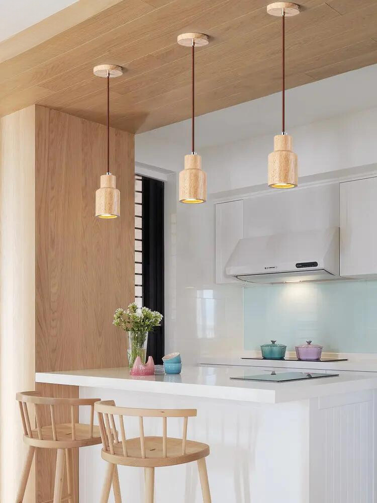 Floroux - Suspension en bois scandinave