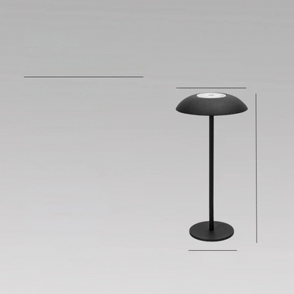 TouchGlow - Élégante Lampe de Table Sans Fil avec Commande Tactile