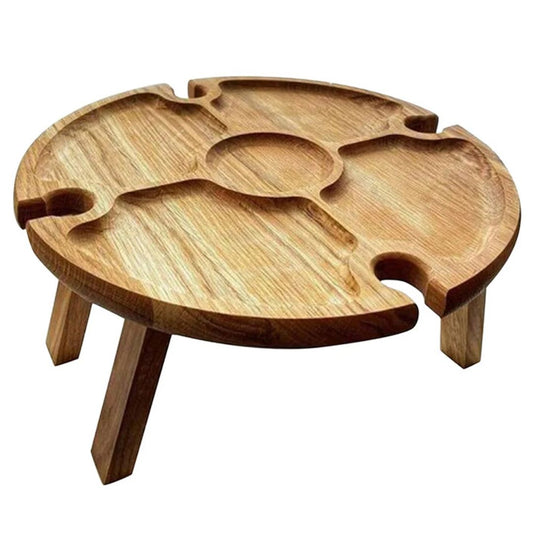 CheeseBoard Delights – Accessoire de pique-nique en bois élégant