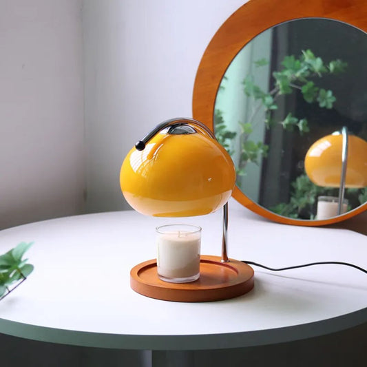Alyssa Retro Table Lamp - Élégante Éclairage en Verre