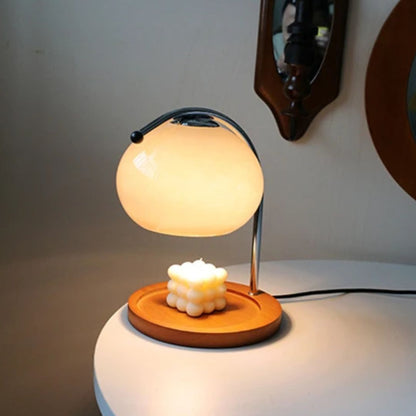 Alyssa Retro Table Lamp - Élégante Éclairage en Verre