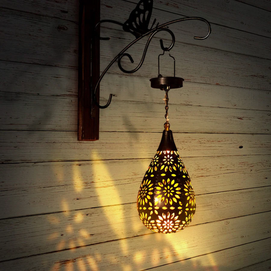 Luminaires suspendus d'extérieur à énergie solaire – LumaBright
