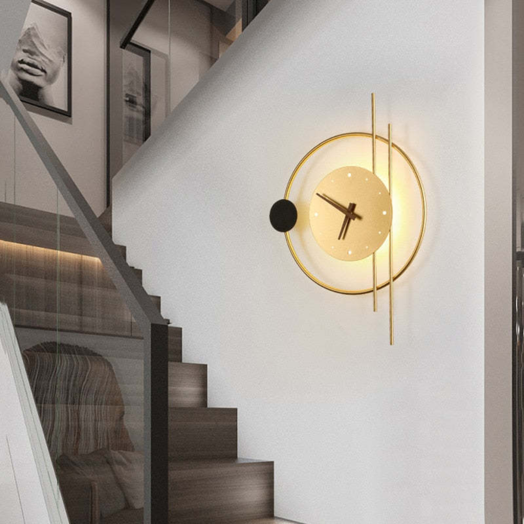Horloge murale LED moderne - Chronos