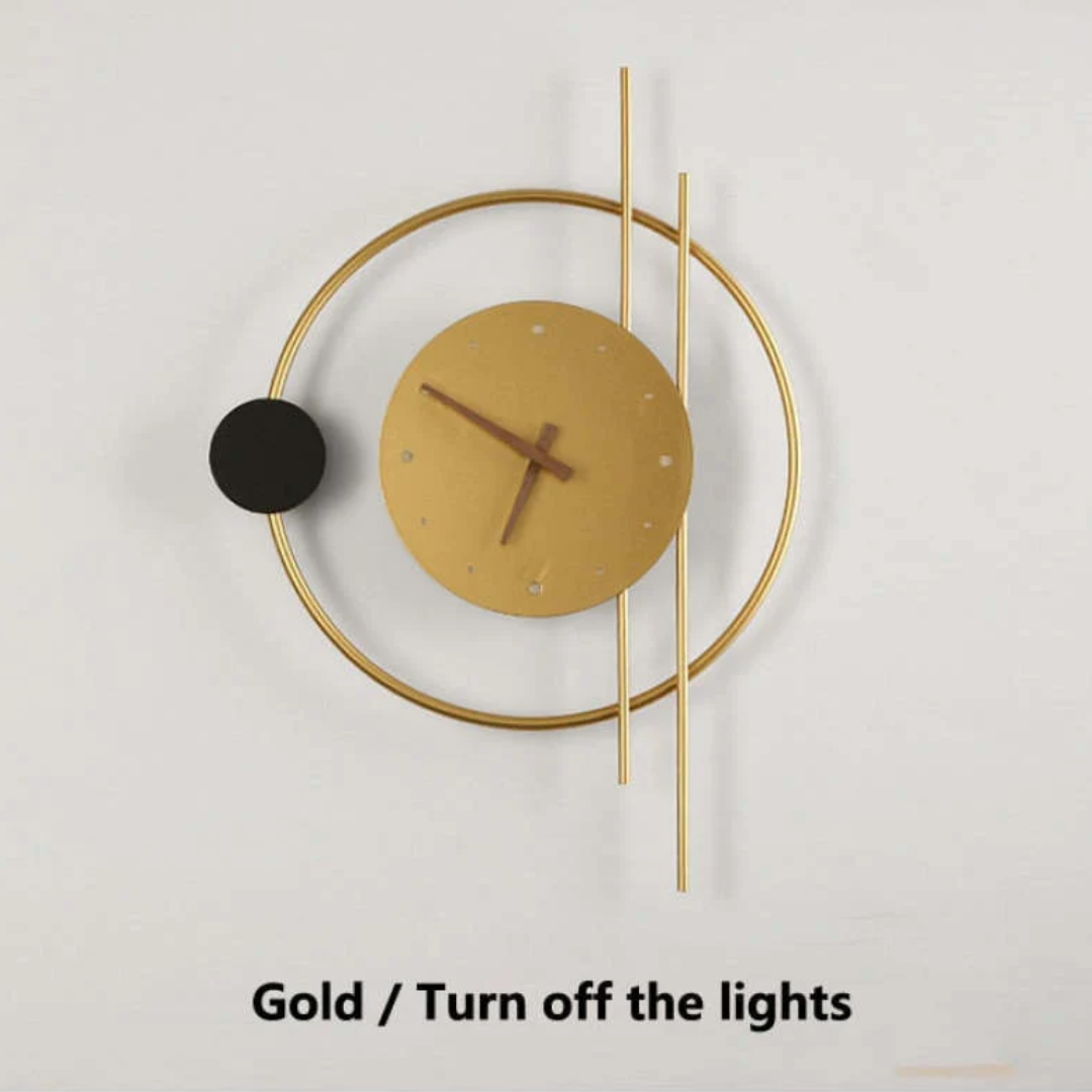 Horloge murale LED moderne - Chronos