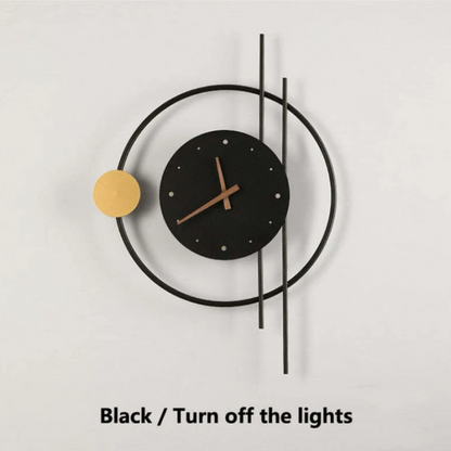 Horloge murale LED moderne - Chronos