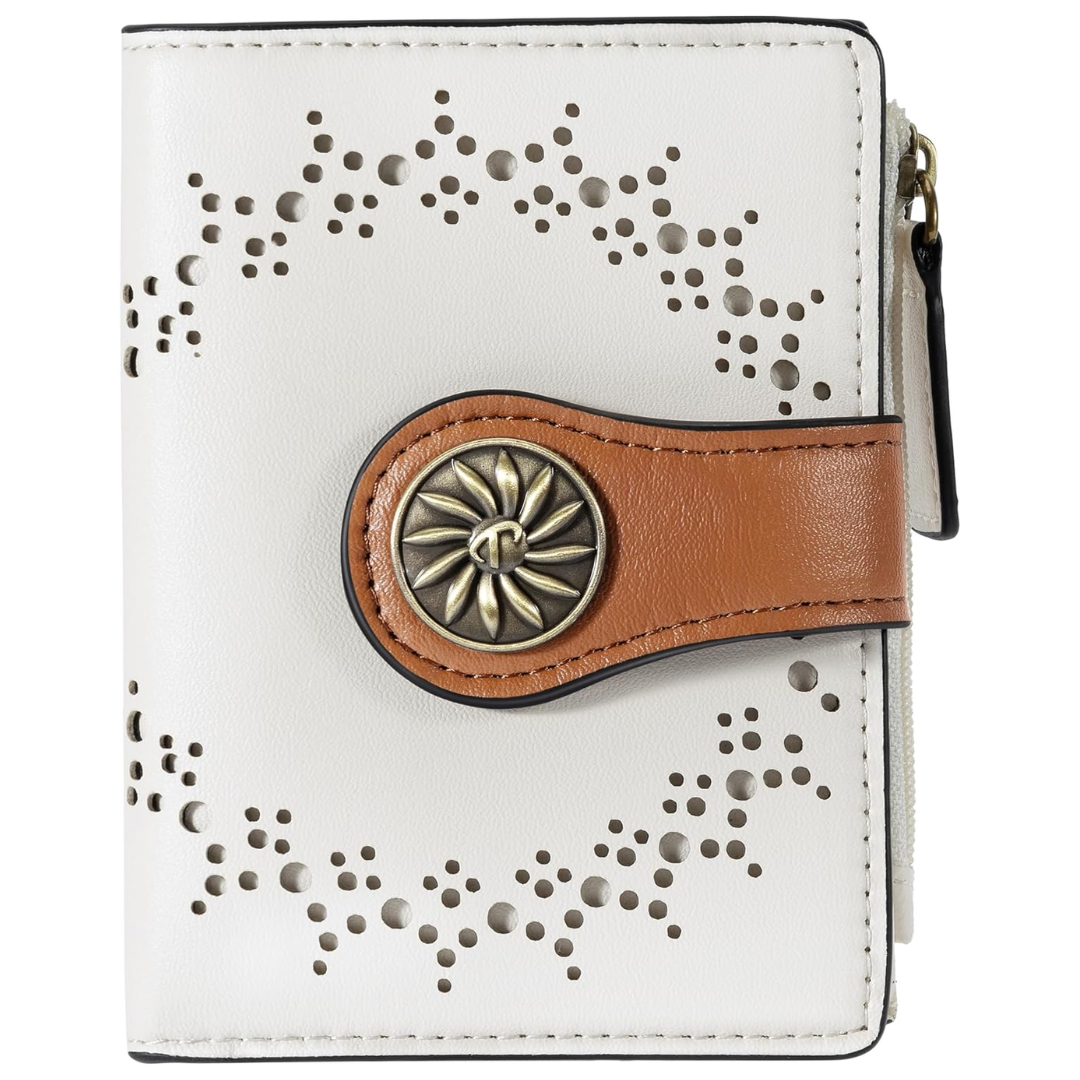 ClaireSlim – Élégant portefeuille RFID pour femmes avec fermeture éclair