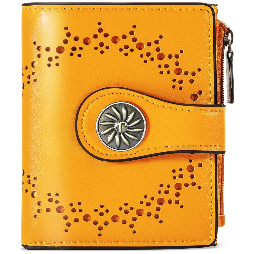 ClaireSlim – Élégant portefeuille RFID pour femmes avec fermeture éclair