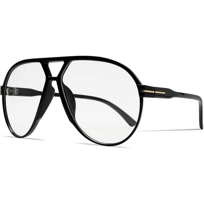 AmaraVision - Lunettes de soleil aviateur rétro grandes