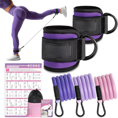 FlexTone - Bandes de résistance pour exercices de hanches et de fessiers
