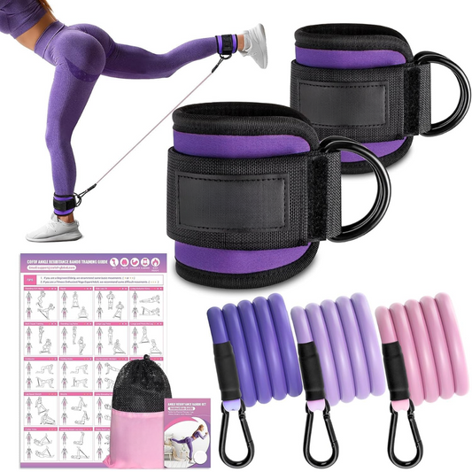 FlexTone - Bandes de résistance pour exercices de hanches et de fessiers