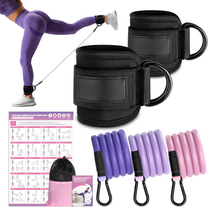 FlexTone - Bandes de résistance pour exercices de hanches et de fessiers