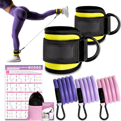 FlexTone - Bandes de résistance pour exercices de hanches et de fessiers