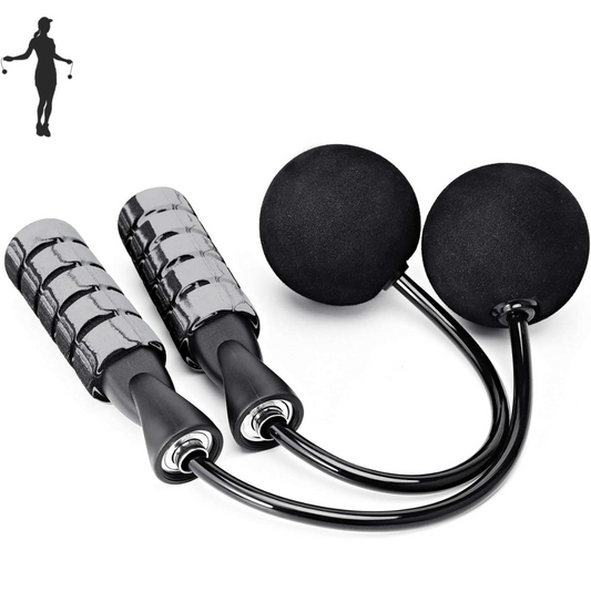 AdjustFit - Corde à sauter sans fil et lestée pour le fitness