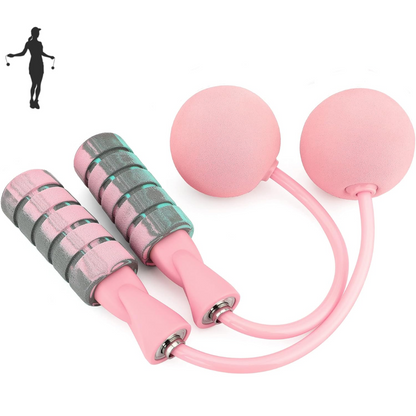 AdjustFit - Corde à sauter sans fil et lestée pour le fitness