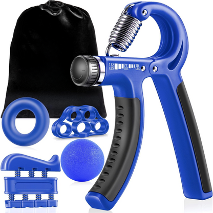 GripMaster - Ensemble de renforcement de main réglable (5 pièces)
