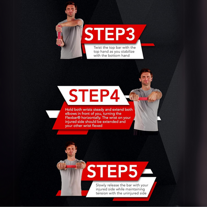 ElbowFlex - Barre de résistance thérapeutique pour les muscles