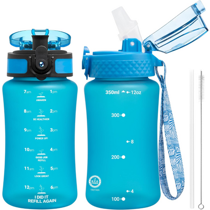 EcoFlow - Bouteille d'eau Tritan réutilisable avec paille