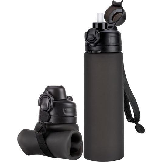 FlexiHydrate - Bouteille d'eau en silicone pliable 600ml