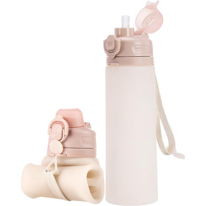 FlexiHydrate - Bouteille d'eau en silicone pliable 600ml