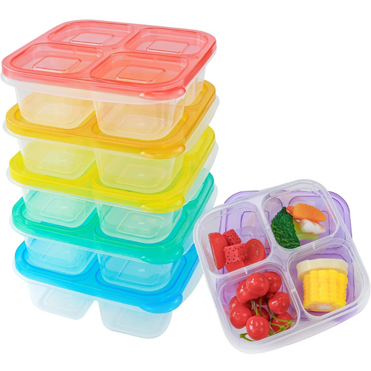 EcoMeal - Ensemble de Boîtes Bento Réutilisables 6 Pièces