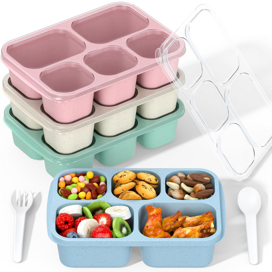 BentoBox - Ensemble de Conteneurs de Repas Élégants 4 pièces