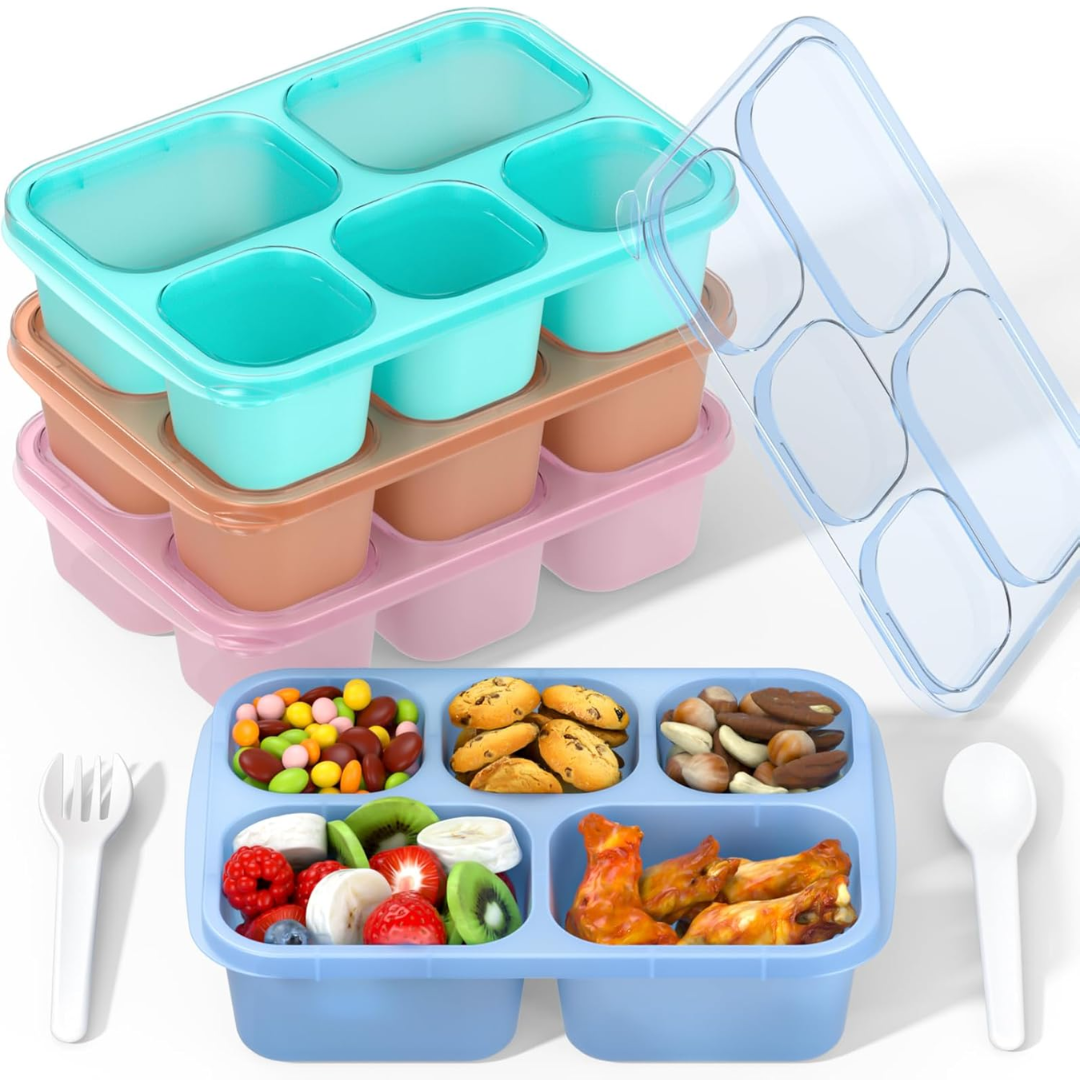 BentoBox - Ensemble de Conteneurs de Repas Élégants 4 pièces