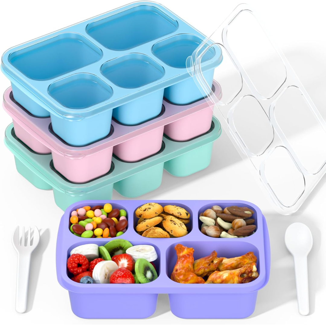 BentoBox - Ensemble de Conteneurs de Repas Élégants 4 pièces